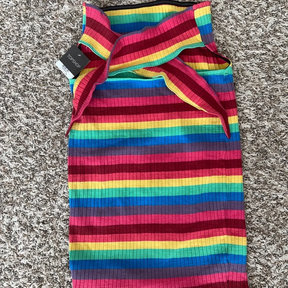 Topshop Bandeau Dress - Picture 8 of 13